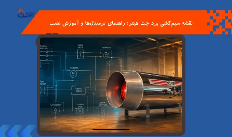 نقشه سیم‌کشی برد جت هیتر؛ راهنمای ترمینال‌ها و آموزش نصب