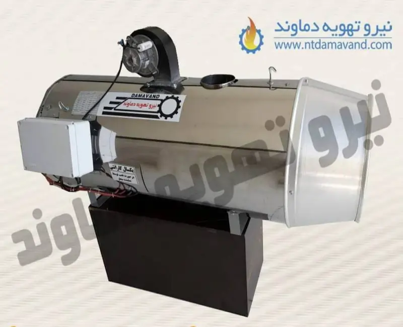 جت هیتر گازی 100 هزار | دوموتوره مدل  NT2d100 